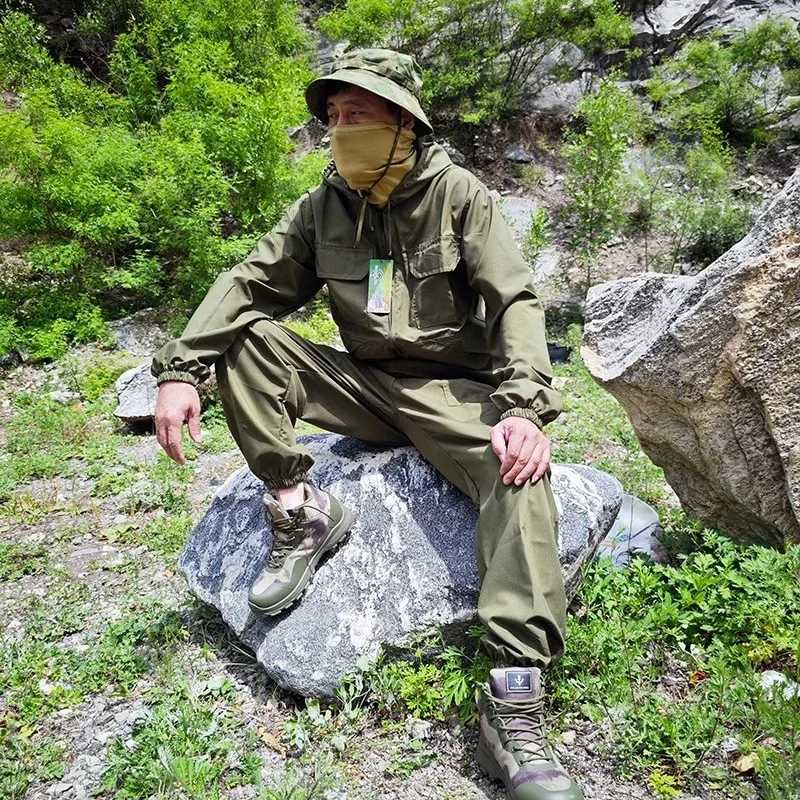 Russia Combat Uniform Tactical Set Camouflage Training Airsoft Paintball Field Ghillie Suits Outdoor Hiking Hunting Work Clothes W250928