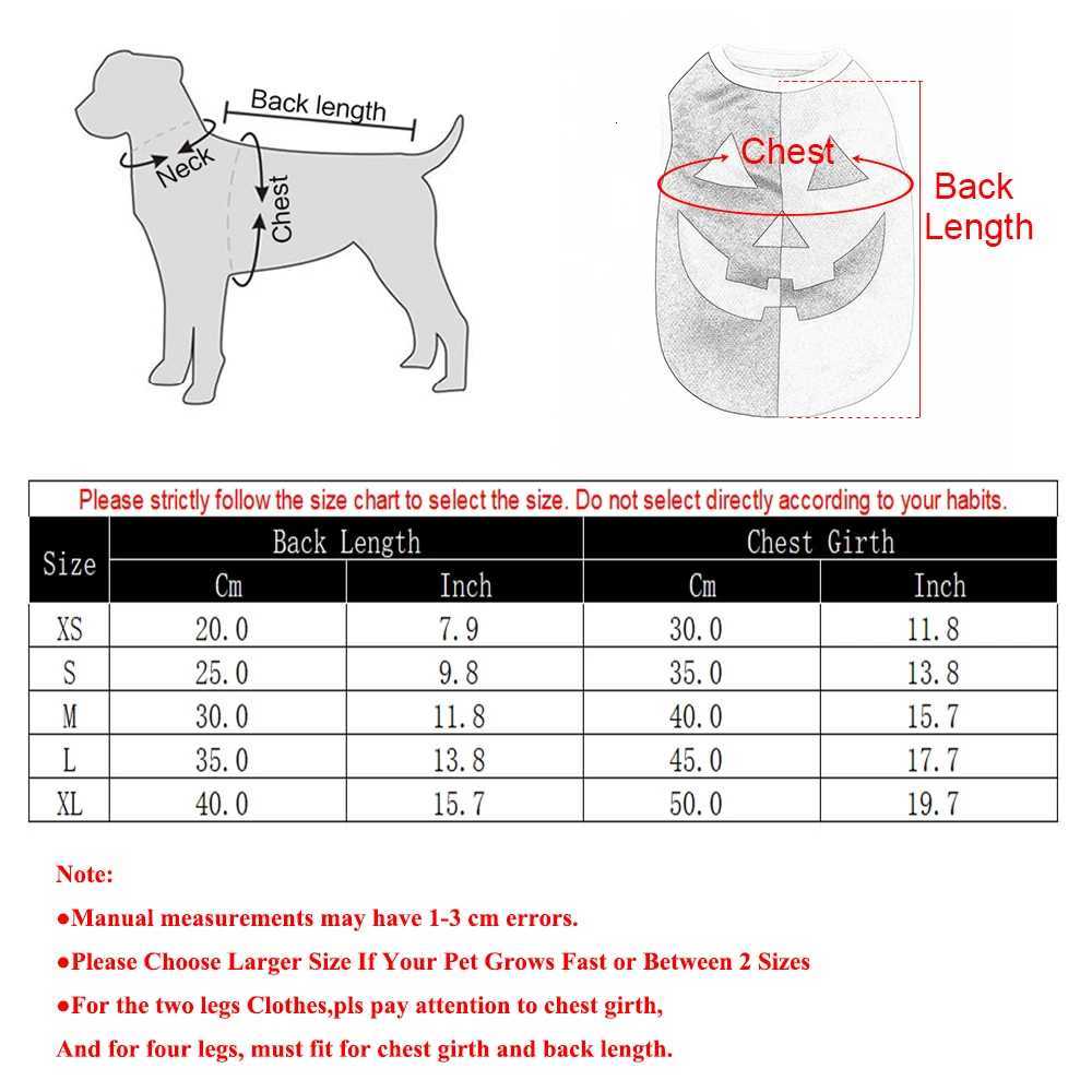 Dog Clothes For Small Medium Dogs Cats Halloween Pumpkin Paw Print Puppy Vest Coat Chihuahua Yorkies Costumes Pet Party Clothing X250928