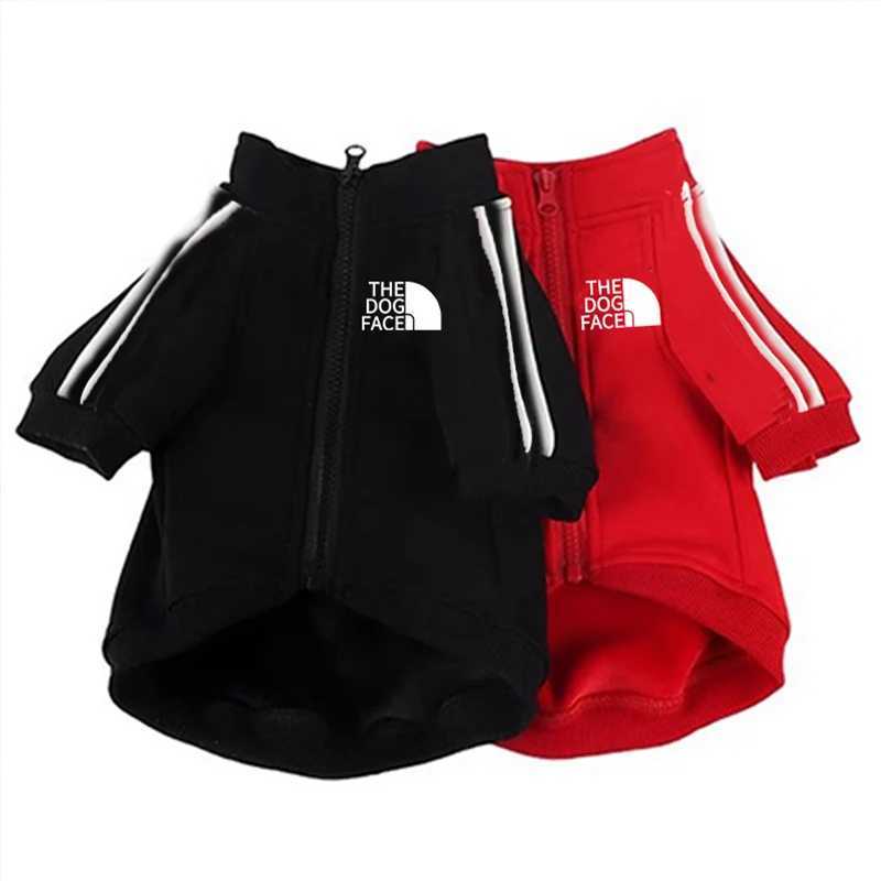 Autumn and winter new pet clothes dog zipper hoodie Big dog coat small and mediumsized dog out clothing cat clothes X250928