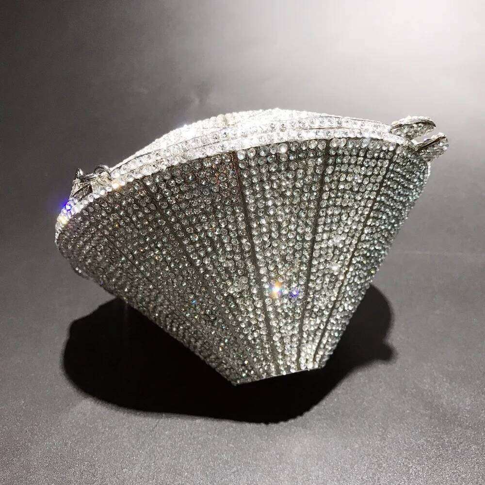 XIYUAN Newest Dia ring shape bag Dias Clutch Women Prom Evening Bags Designer Handbags clutch purse wallet