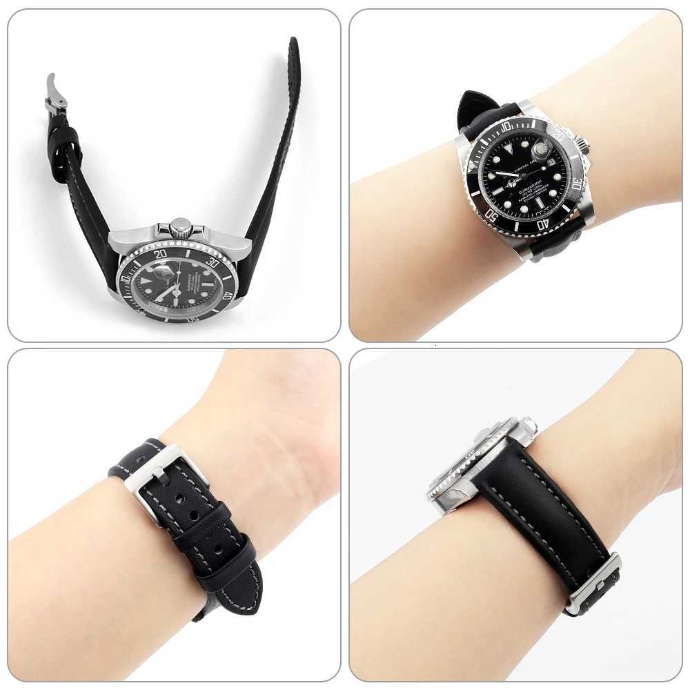 18mm 19mm 20mm 21mm 22mm Sailcloth StrAPs forSeiko Divers WATCHes Men Women Quick Release Waterproof WATCH Band W250928
