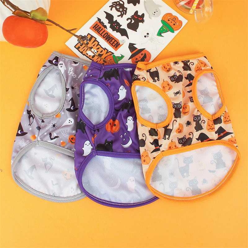 Pet Dog Clothes for Dog Pet Costume Clothes For Small Dogs Cat Vest T Shirts Chihuahua Cool Puppy Clothing For Kitty Halloween X250928