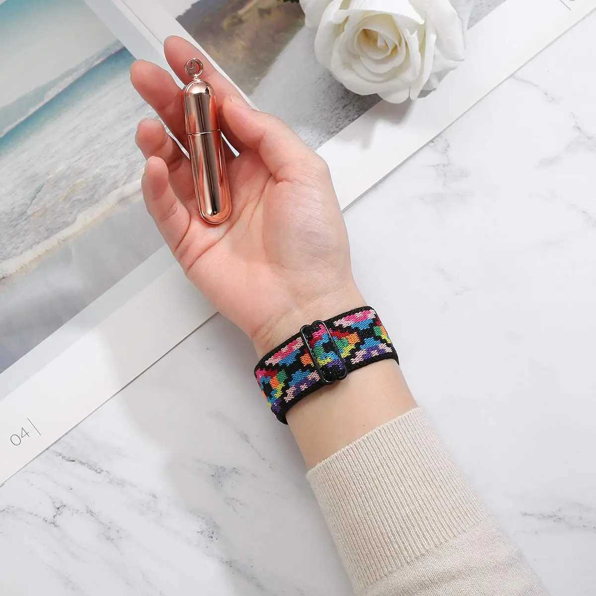 20mm 22mm Nylon Strap For Garmin Vivoactive 4 3 HR Band Watch Venu 2 SQ Forerunner 645 Elastic Wristband Bracelet Fenix 6 5 Pro W250928