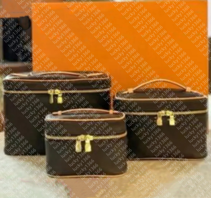 Brown Leather Crossbody Bag for Women - Designer Cosmetic Pouch with Shoulder Strap, Portable Makeup Organizer, Beauty Box Purse for Travel Cases