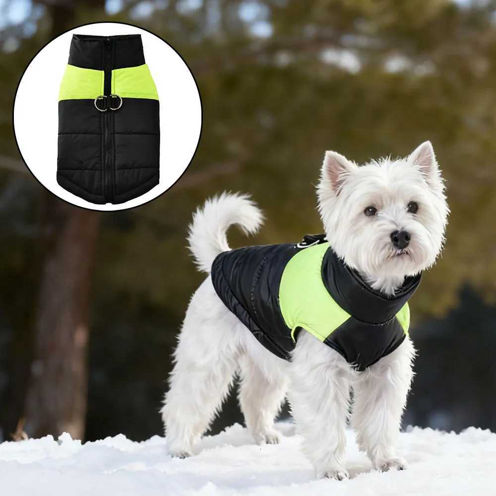 Waterproof Pet et Winter Warm Puppy Clothes Outdoor Dog Zipper Coat With DRing For Small Large Dogs Cats Chihuahua Labrodor X250928