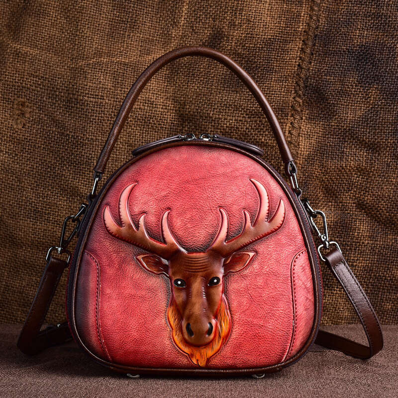 designer bag Luxury bag Top Layer Cowhide Personalized Fashion Genuine Leather Handbag, Crossbody Bag for Women, High-End Feel