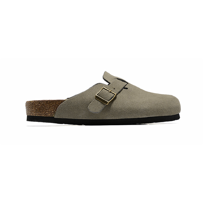 Designer slides Luxury brand sandals womens slippers cork clogs sandals genuine leather for Women beach sandals mens Unisex Size High Quality designer