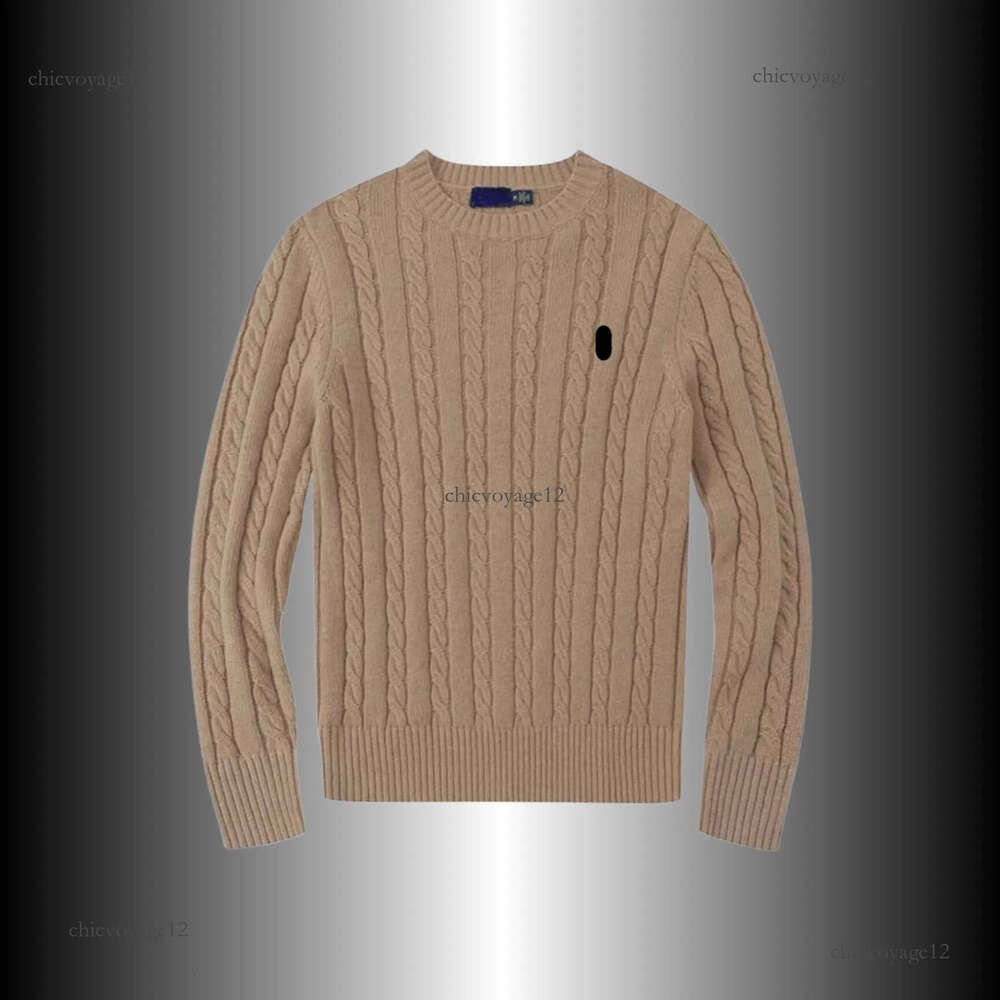 ralphity Sweater Mens Jumpers Designer Polo Sweater Pullover Men Women Laurenly Casual Sleeve Crew Neck Pullover Warm Puffer sweaters Jumper 85d