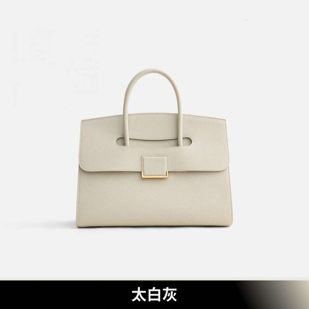 designer bag Luxury bag Collection Briefcase High-End Commuter Niche Tote Bag Top Layer Cowhide Women's Large Capacity Handbag