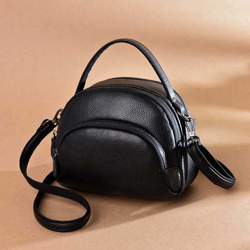 Fashion High Quality Genuine Leather Woman Messenger Bags Luxury Cowhide Handbags Womens Bags Designer Women Shoulder Tote bags Z250928