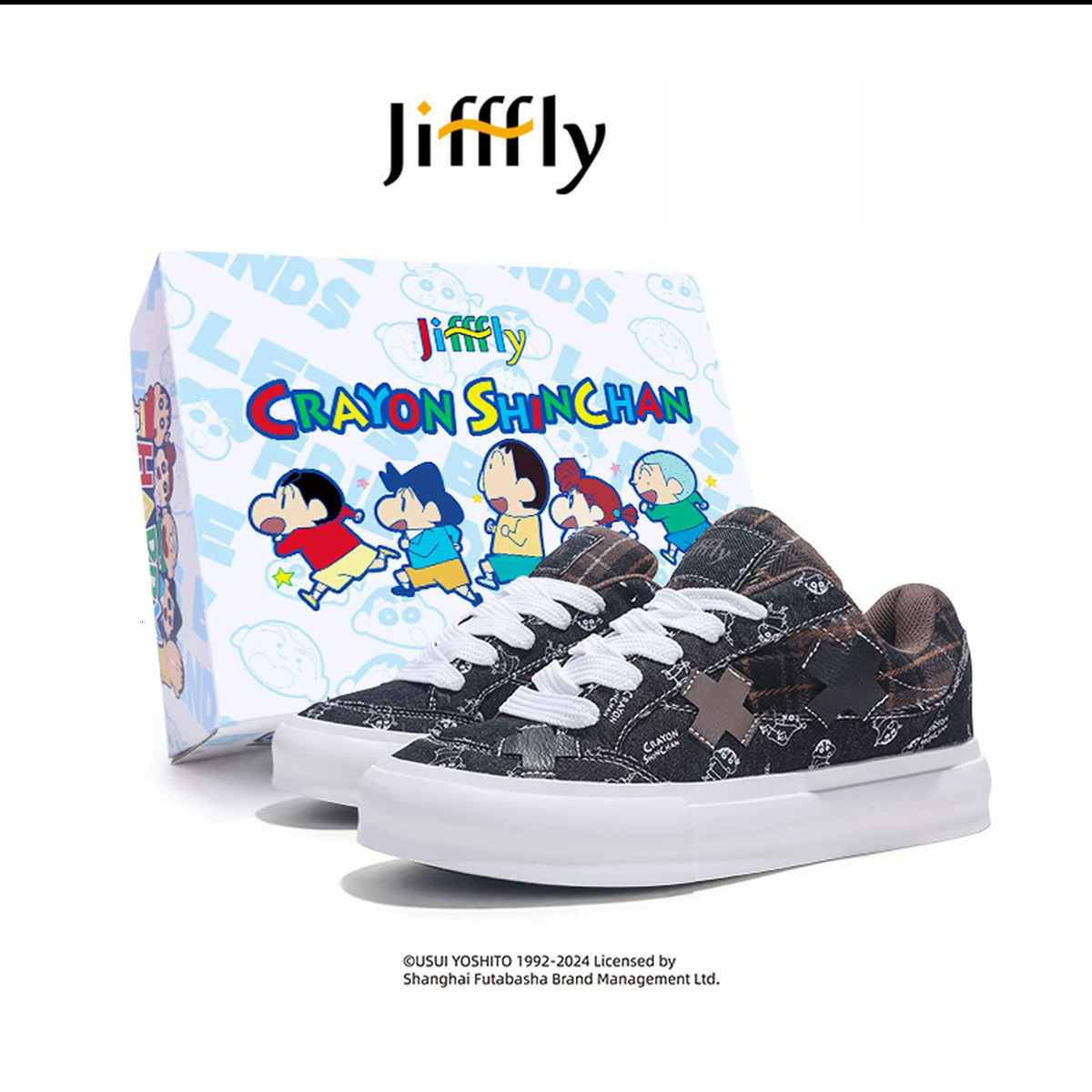 Jifffly Designer Men's Shoes Crayon S Collaboration Women's Skate Shoes Casual Roller Skates Luxury Sneakers Sports Shoes For Boys Breathabl