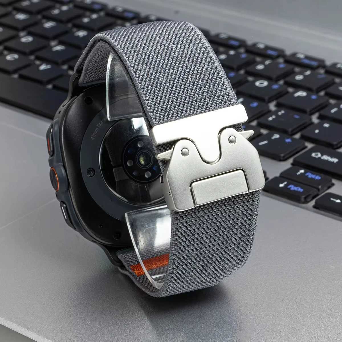 Parachute Strap For Samsung Galaxy Watch 8 40mm 44mm stretch Nylon correa pulseira Bracelet for Galaxy Watch 8 classic Band 46mm W250928