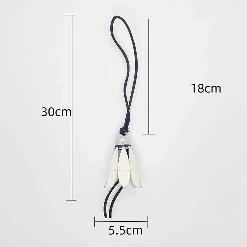 Luxury Genuine Leather Badminton Bag Charm Handmade Badminton Keychain Bag Pendant Decoration High Luxury Girl Gift Bag Accessories Y250929as
