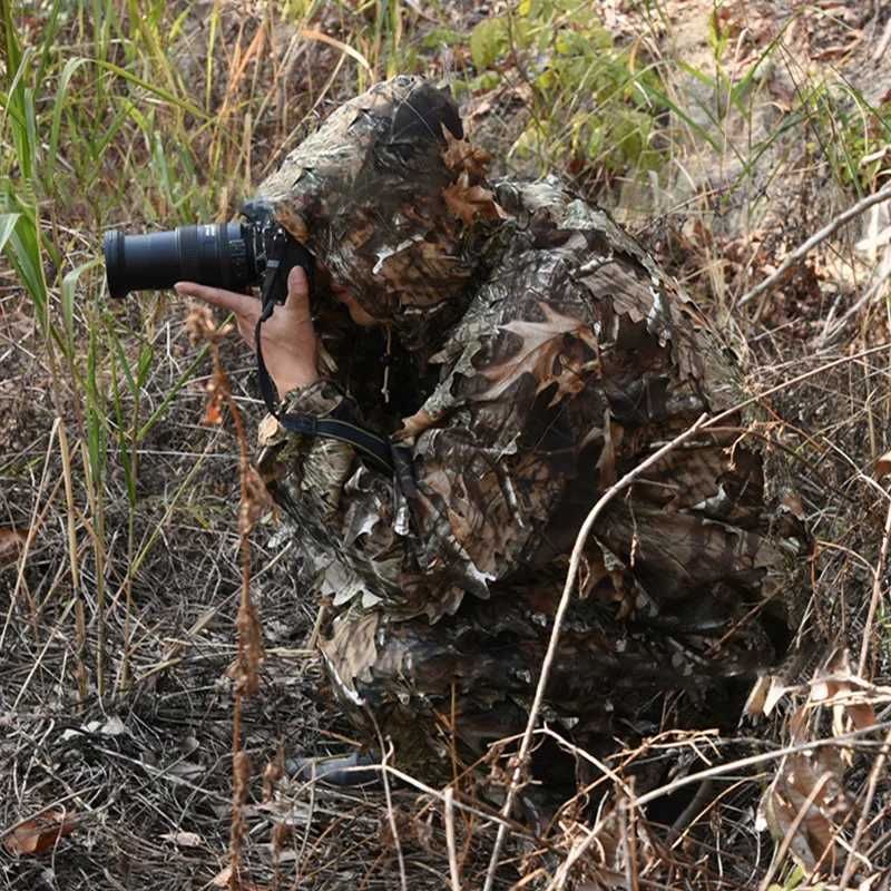 Biomimetic camouflage outdoor photography birdwatching hunting CS training and gaming suit version 20 W250928