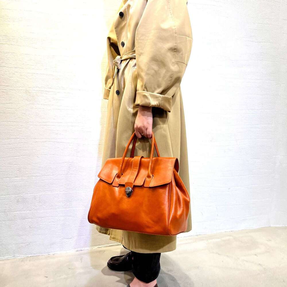 designer bag Luxury bag Genuine Leather Women's Handbag Handmade Top Layer Vegetable Tanned Cowhide Travel Tote Single Shoulder Crossbody Bag