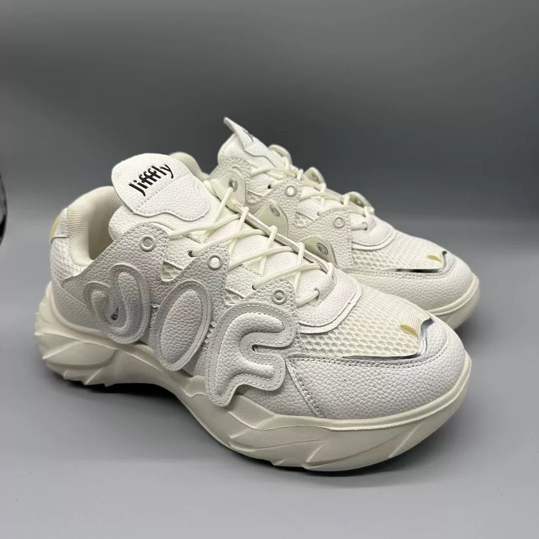 Jifffly Designer Dad Shoes New Fashion Multi-functional White 2025 Fashion Trend Sneakers Luxury Sports Shoes Men's And Women's Black Casual