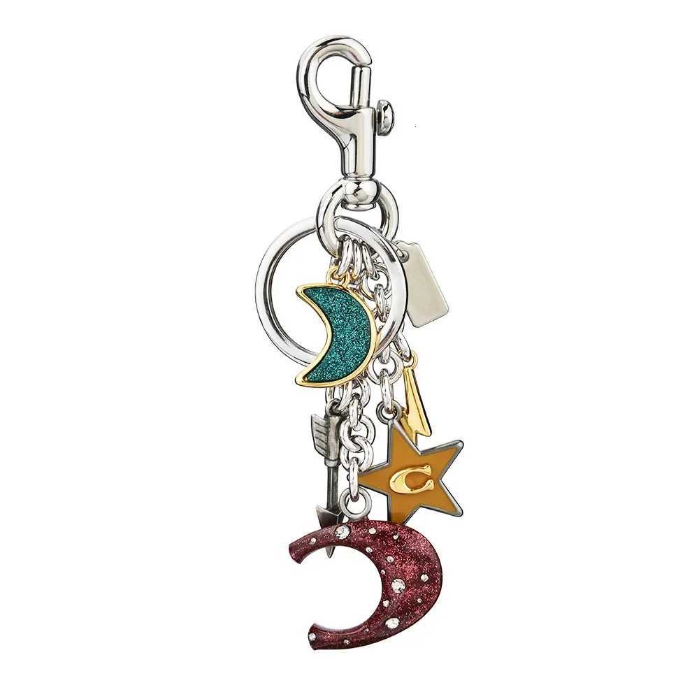 Luxury Cute cartoon alloy whale and dolphin key chains couple bag pendants metal key chains bag pendants Y250928as