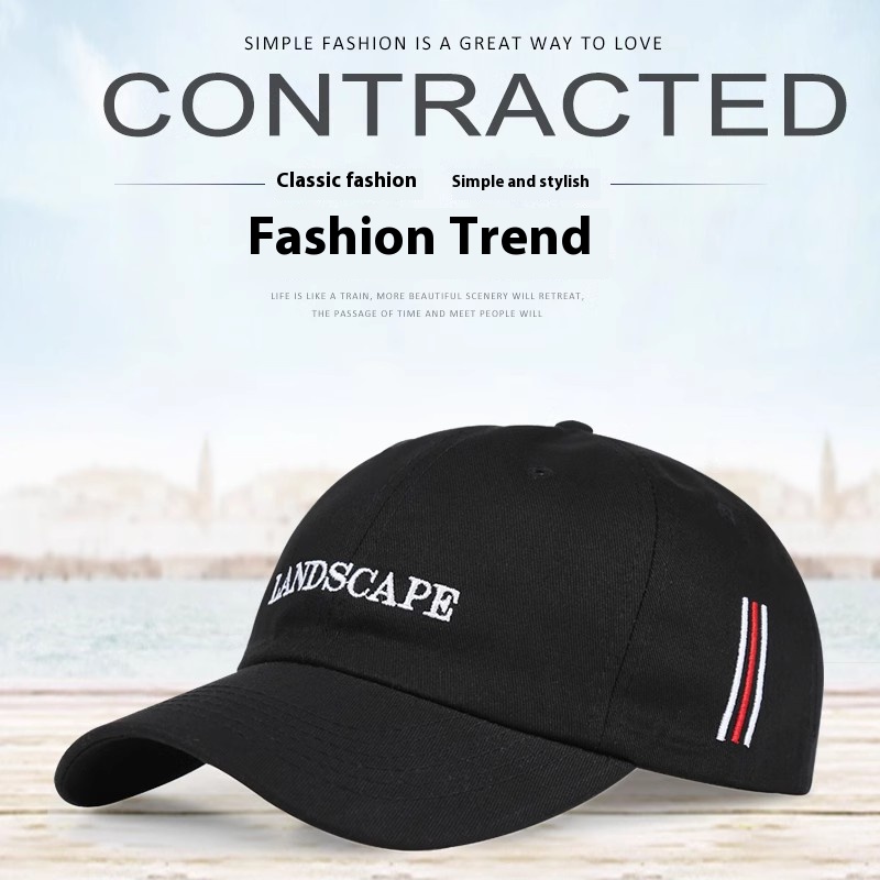 Embroidered Baseball Cap Adjustable Multi Hat for Men & Women Trendy Daily Wear manufacturer hats visor hat