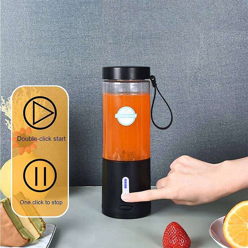 530Ml Powerful Portable For Smoothies Shakes USB Rechargeable Food Processor Fruit Mixer Hine Mini Juicer Blender Cup