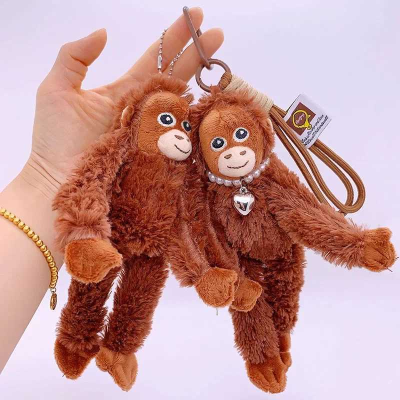 20cm Cartoon Animal Monkey Pendant Plush Doll Hot Sale Monkey Keychain Plushies Soft Stuffed Backpack Pendant Dolls Car HangingXJ250928