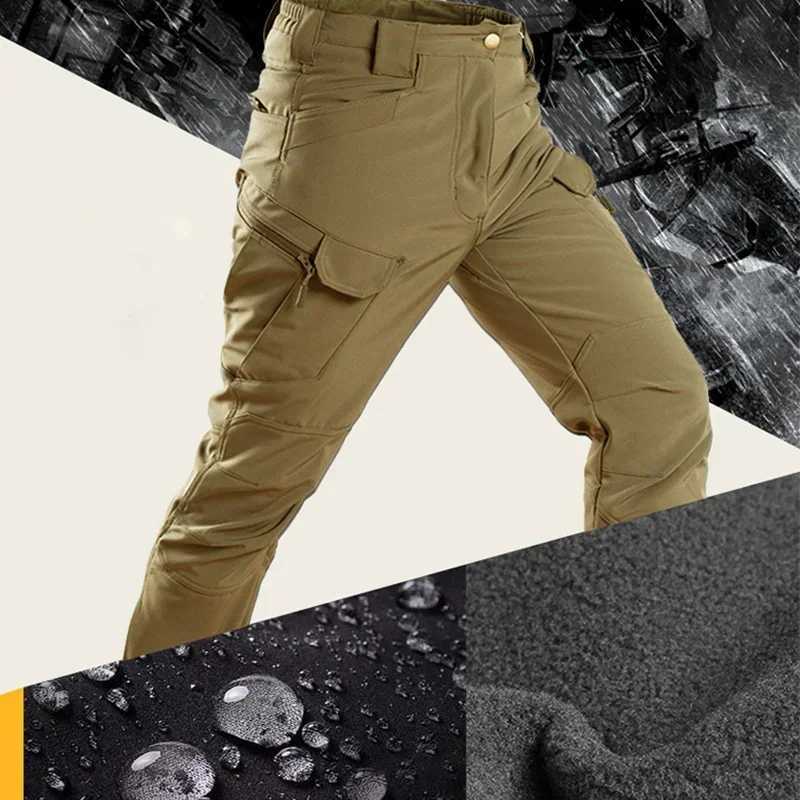 Men Winter Autumn Tactical Combat SoftShell Fleece Jackets Waterproof Suit Fishing Hiking Camping Coat Thermal W250928
