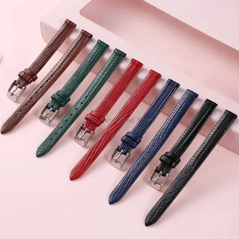 Soft Leather Watch Bands Slim Leather Watch Strap Men Women Universal Bracelets High Quality Sport Wrist Band 8mm 10mm 12mm 14mm W250928