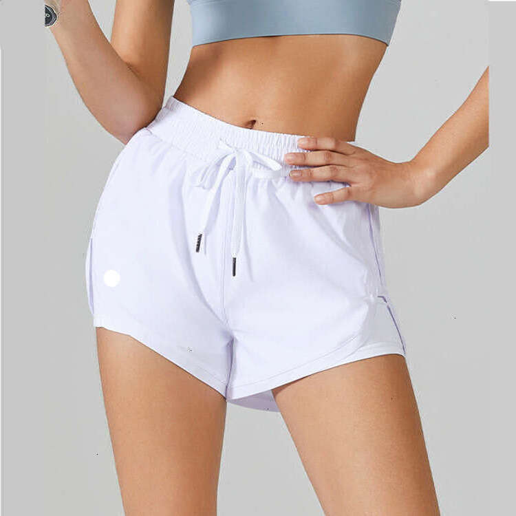 Women Yoga luluity lemonion Shorts Exercise Short Pants Double Layer Fitness Wear Girls Running luluity lemonion sets Pants luluity lemonion leggings