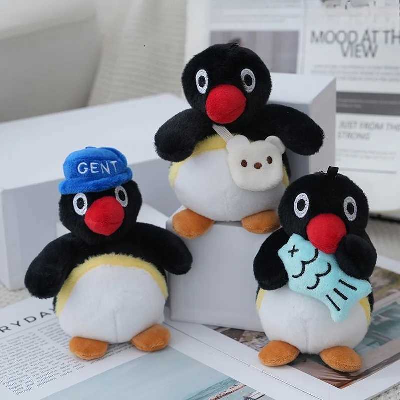 16cm Cute Fat Penguin Plush Pendant Soft Penguin Keychain Stuffed Toy for Backpacks Ornaments Birthday Gifts Car Key Hanging ToyXJ250928