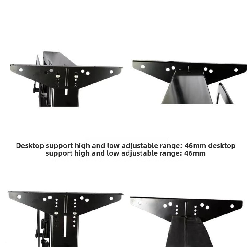 Professional Frame Adjustable Height Home Foldable Desk Legs