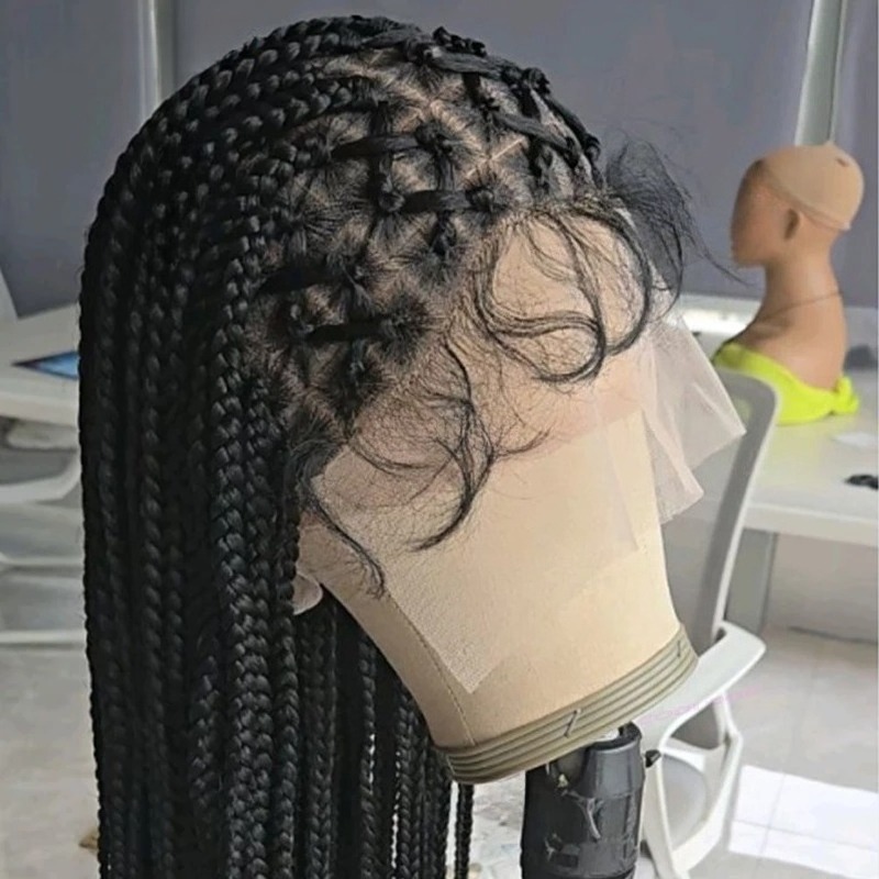 360 Full Lace Wig Human Hair Pre Plucked Hd Lace Wig 13x6 Human Hair 250 Density Glueless13x4 Box Braids Hair Wigs For Women