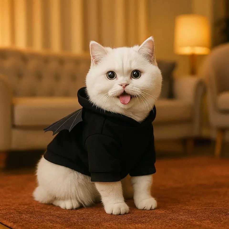 Pet Supplies Casual Halloween Pet Clothes Fashion Soft Dog Bat Hoodie Warm with Wings Pet Cosplay Clothes Pet Show X250928