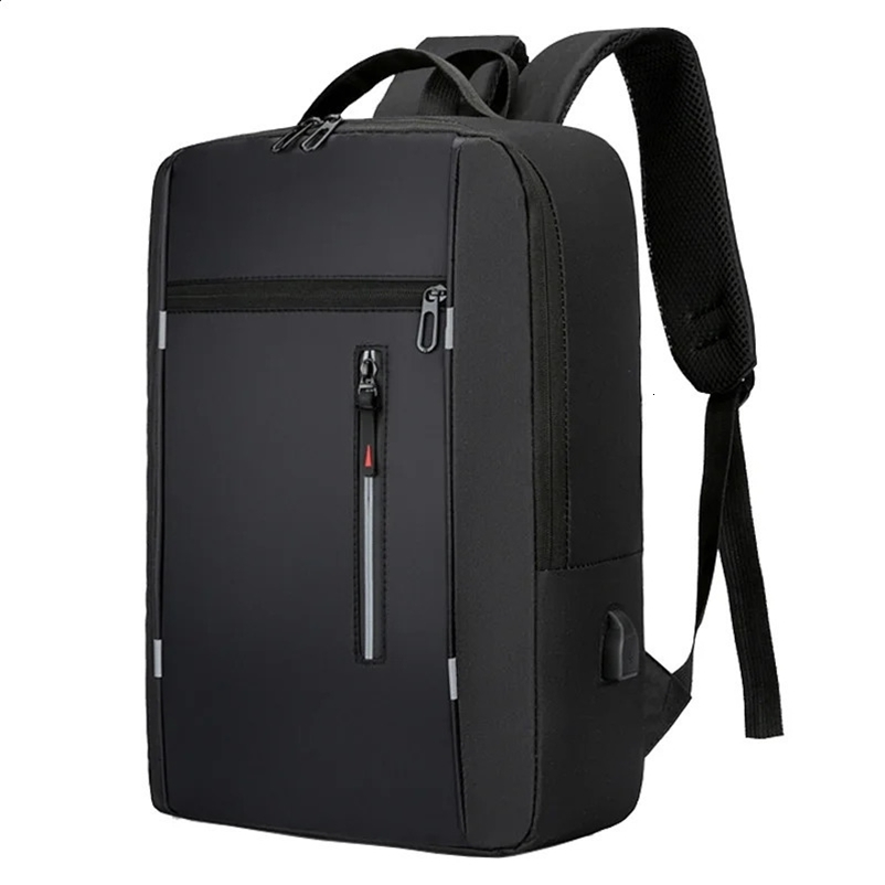 Waterproof business backpack mens USB school 156inch laptop large capacity 240730Zl
