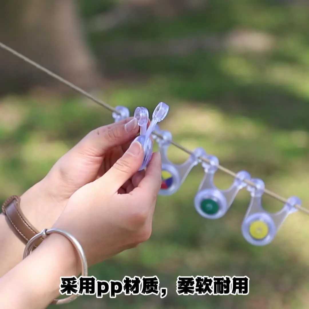 110pcs Waterproof AntiFall Warning LED Tent String Rope Hanging Lights Outdoor Camping Mini Flashlight Warning Safety Lamp C250928