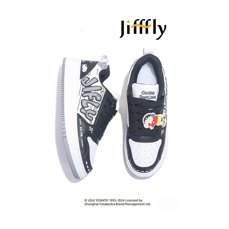 Jifffly Designer Crayon Collaboration Skate Shoes 2025 New Men's And Women's Thick-soled Casual Luxury Shoes Sports Sneakers Are Fashionable