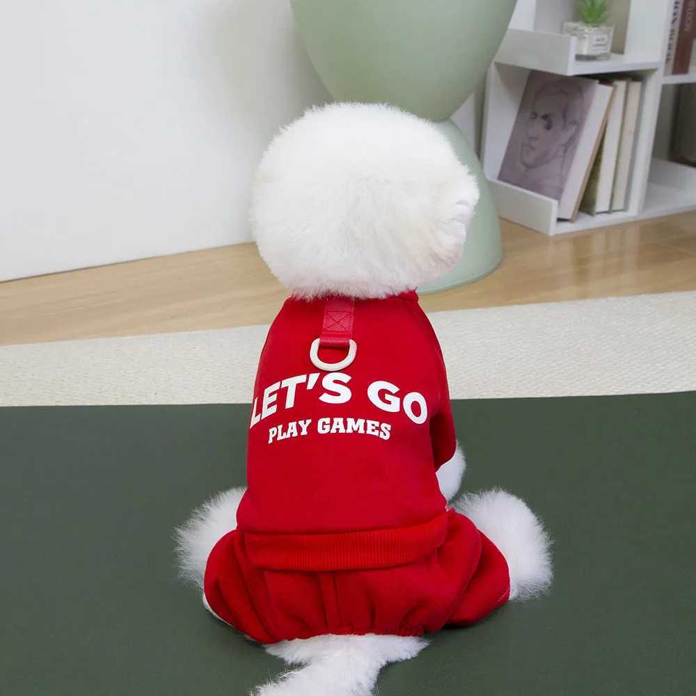 Pet Clothes Dog Clothing Autumn and Winter Small Dogs Sport 4Legged Hoodies for Dogs Fleece Puppy Sweatshirt Jumpsuit for Cats X250928