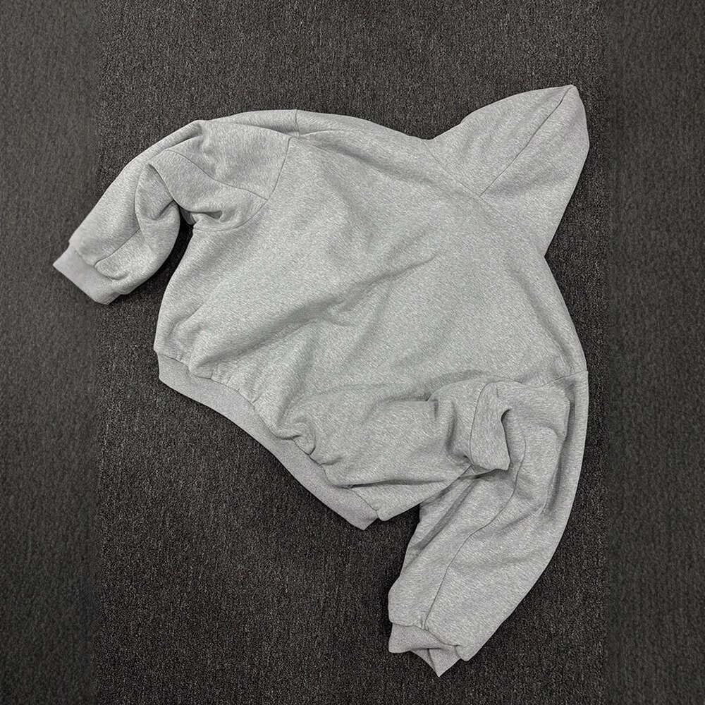 Autumn and Winter Fashion Plaid Pattern Single Item Top Double-Sided Zipper Hoodie Street Trend