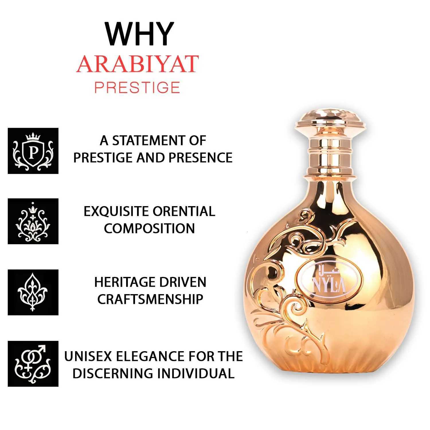 Arabiyat Prestige Nyla Eau De Parfum 80ml Perfume Lasting Fragrance High End Laf Perfume Gifts M250928