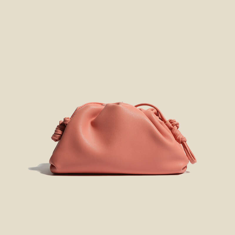 designer bag Luxury bag Genuine Leather Handbag New Style Cloud Fresh Dumpling Versatile Shoulder Crossbody Women's Niche Bag
