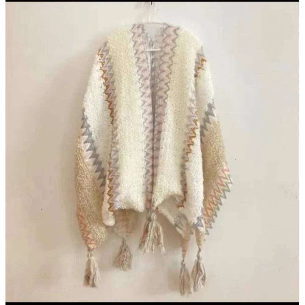 Autumn Overcoat Fashion Jackets For Casual Winter Clothes Women Vintage Coats Sweater Elegant Ethnic Style Cloak Cardigan