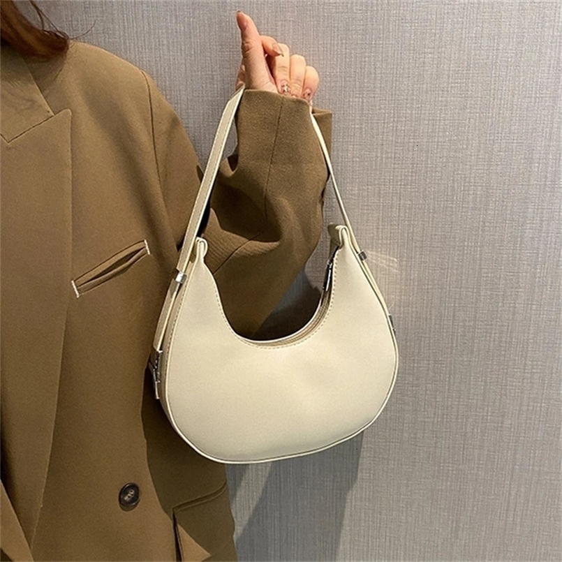 Fashion n PU Leather Hobo Shoulder Bag Women Small Clutch Handbag Purse Female Underarm Travel 240907ZYl