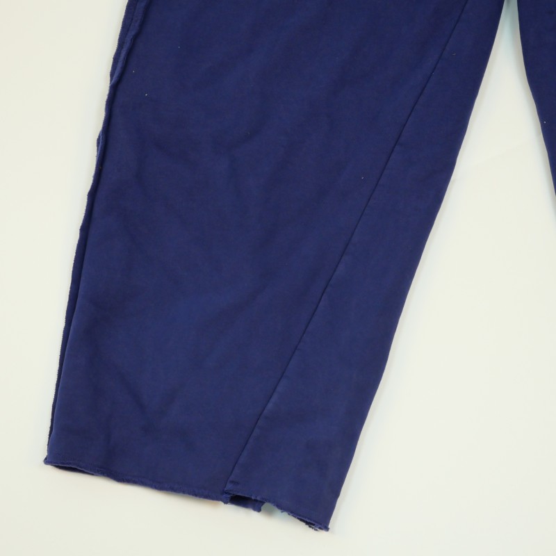 Casual Male Long Pants Made from Soft Durable Fabric Highlighting a Distinctive Sewn-on Artistic Motif-06008