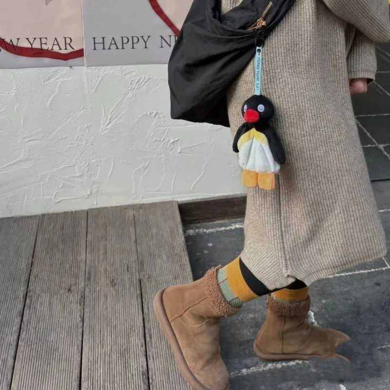 Lovely Penguin Plush Keychain Cute Penguin Doll Pendant Creative Animal Doll Keychain Exquisite Backpack Decoration GiftsXJ250928
