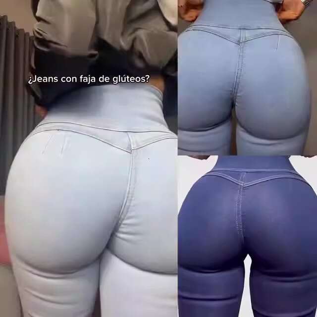 Hot Style Bodybuilding Peach Butt Shaping Fiess Jeans From The Outside Station