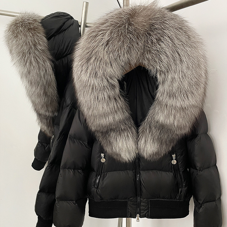 Warm Womens Padded Winter Coat - Fashionable Mountaineering Jacket with Durable Duck Down Insulation