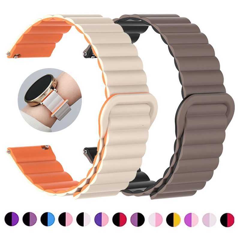 Magnetic Loop Strap For Samsung Galaxy Watch 7 6 5 4 40MM 44MM 4 6 Classic 46 42 43 47mm 5 Pro Band Silicone 20mm 22mm Watchband W250928