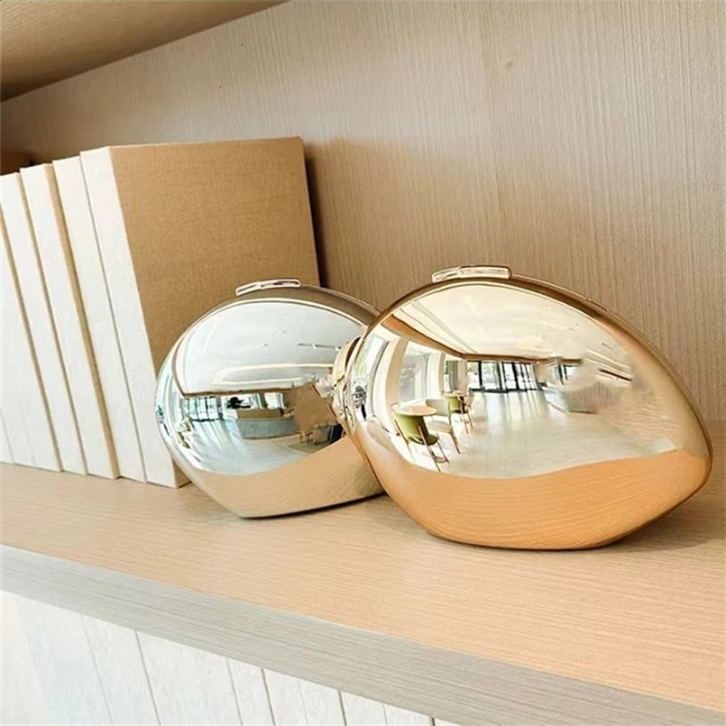 Fashion Acrylic Clutch Bag Mirror Face Purses for Women Lightweight Shell Personality Party Evening Bags 240725ZYl