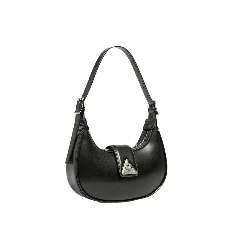 French Niche Texture Crescent Bag Spring And Summer New High-end Sense Of Underarm Bag, Light Items