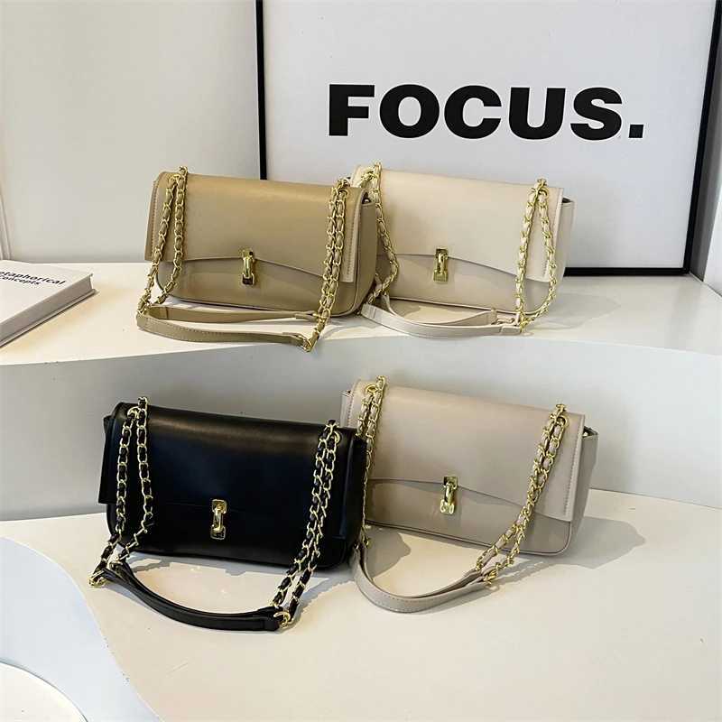 Popular Luxury Leather Shoulder Bag Chic Womens Chain Strap Crossbody Bag Fashionable And Casual Womens Handbag Z250928