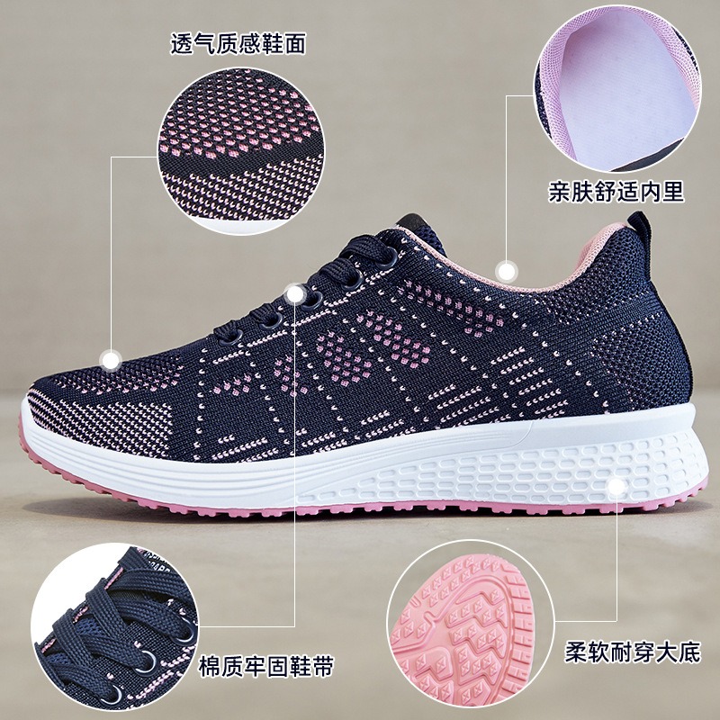 Sports Shoes Women Autumn Breathable Casual Women Shoes Soft Soled Running Shoes Fitness Accessories Contemporary Female Friendly Hiking Featuring Sup