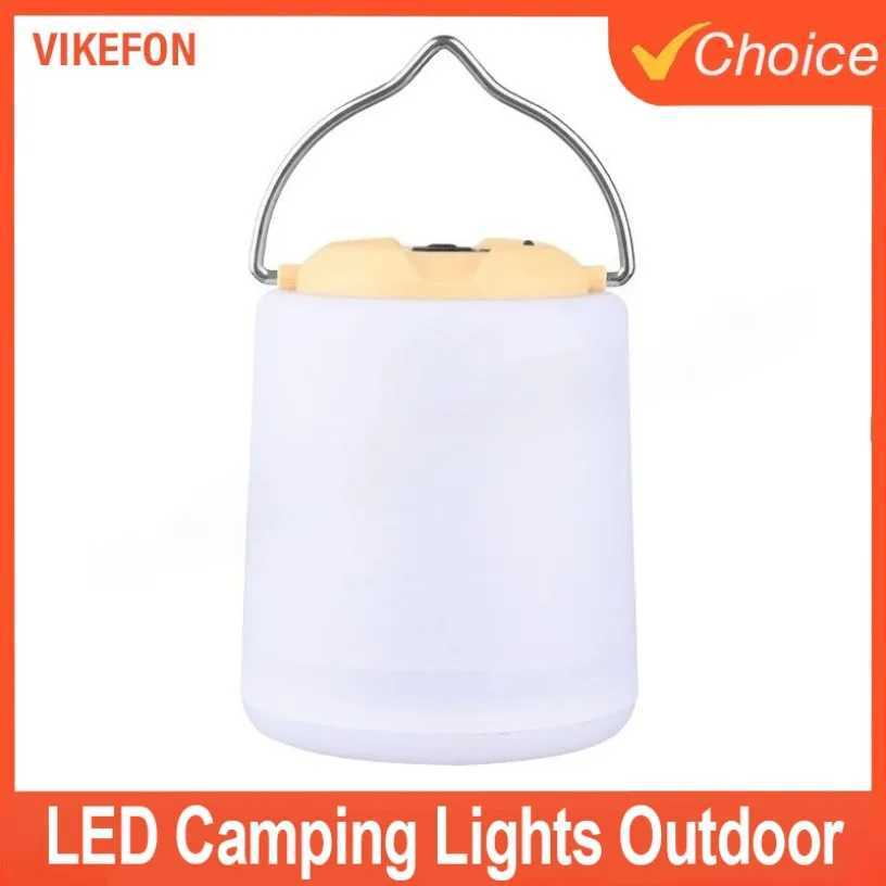 3 types of lighting USB Rechargeable LED Camping Lights Outdoor Camping BBQ Tents Hanging Lantern Emergency Power Bank LT061 C250928